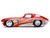1963 Chevrolet Corvette Stingray Red Metallic with Silver Graphics Bigtime Muscle Series 1/24 Diecast Model Car Jada 35023