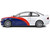 2000 BMW E46 M3 Streetfighter White with Blue and Red Graphics 1/18 Diecast Model Car Solido S1806505