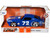 1972 Pontiac Firebird #72 Blue with White Stripe Chevron Bigtime Muscle Series 1/24 Diecast Model Car Jada 35026