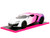 Lykan Hypersport White Pink and Purple Gradient Pink Slips Series 1/24 Diecast Model Car Jada 35058