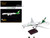 Boeing 777F Commercial Aircraft Eva Air Cargo White with Green Tail Gemini 200 Interactive Series 1/200 Diecast Model Airplane GeminiJets G2EVA950