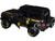 2021 Ford Bronco Badlands Dark Gray Metallic with Gold Graphics and Roof Rack Off Road Maisto Design Series 1/24 Diecast Model Car Maisto 32541GRY