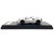 McLaren Elva Convertible White with Carbon and Red Stripes 1/64 Diecast Model Car LCD Models LCD64022BW