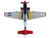 North American P 51D Mustang Fighter Aircraft #62 Bunny United States Army Air Force 1/100 Diecast Model Airplane Postage Stamp PS5342-11