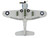 Douglas SBD 3 Dauntless Aircraft Lt Richard Best United States Navy 1/87 Diecast Model Airplane Postage Stamp PS5563-2