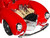 1940 Ford Pickup Truck Red Merry Christmas with Tree Accessory 1/24 Diecast Model Car Motormax 73234RBIXMT