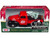 1941 Plymouth Pickup Truck Red and Black Merry Christmas with Tree Accessory 1/24 Diecast Model Car Motormax 73278RBIXMT