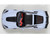2019 Chevrolet Corvette C7 ZR1 Ceramic Matrix Gray Metallic with Carbon Top 1/18 Model Car Autoart 71277