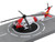 Sikorsky HH 60J Jayhawk Helicopter White and Red United States Coast Guard with Runway Section Diecast Model Runway24 RW075