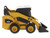 CAT Caterpillar 272C Skid Steer Loader Yellow Micro Constructor Series Diecast Model Diecast Masters 85974DB