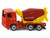 Cement Mixer Red and Yellow Diecast Model Siku 0813