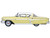 1958 Chevrolet Impala Sport Colonial Cream with Snowcrest White Top 1/87 HO Scale Diecast Model Car Oxford Diecast 87CIS58002