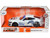 2024 Ford Mustang Dark House White with Mustang Horse Graphics Bigtime Muscle Series 1/24 Diecast Model Car Jada 35279