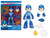 Mega Man 4 5 Moveable Figure with Accessories and Alternate Head and Hands Mega Man 1987 Video Game Model Jada 34221