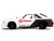 1989 Ford Mustang GT Texaco White and Matt Black with Graphics Bigtime Muscle Series 1/24 Diecast Model Car Jada 35032