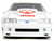 1989 Ford Mustang GT Texaco White and Matt Black with Graphics Bigtime Muscle Series 1/24 Diecast Model Car Jada 35032