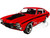 1971 Mercury Comet GT Red with Black Stripes Forgotten Classics Series 1/24 Diecast Model Car Motormax 79047R
