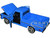 1972 Ford F 100 Pickup Truck Blue Timeless Legends Series 1/24 Diecast Model Car Motormax 79384BL
