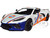 2020 Chevrolet Corvette C8 #52 White and Light Blue with Stripes Gulf Oil Gulf Die Cast Collection 1/24 Diecast Model Car Motormax 79664GULF