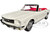 1964 1 2 Ford Mustang Convertible White with Red Interior James Bond 007 Goldfinger 1964 Movie James Bond Collection Series 1/18 Diecast Model Car Motormax 79833JB