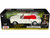 1964 1 2 Ford Mustang Convertible White with Red Interior James Bond 007 Goldfinger 1964 Movie James Bond Collection Series 1/18 Diecast Model Car Motormax 79833JB