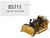 CAT Caterpillar D10 Track Type Dozer Yellow High Line Series 1/50 Diecast Model Diecast Masters 85711
