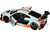 Audi R8 LMS GT3 #28 Light Blue with Orange Stripes Gulf Oil Gulf Die Cast Collection 1/24 Diecast Model Car Motormax 79667GULF