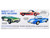 Skill 2 Model Kit 1960 Chevrolet Corvette 7 in 1 Kit 1/25 Scale Model MPC MPC1002