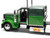 1992 Peterbilt 379 Truck Tractor Green Two Tone and Purple The Incredible Hulk Marvel Avengers Series Diecast Model Jada 35179