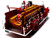 1941 GMC Fire Engine Truck Red 1/32 Diecast Model Car Signature Models 32348