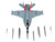 Boeing EA 18G Growler Aircraft VAQ 132 Scorpions United States Navy 1/72 Diecast Model JC Wings JCW-72-F18-017