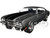 1970 Chevrolet Chevelle SS Gray Metallic with Black Stripes Fast & Furious 2009 Movie Fast & Furious Series 1/24 Diecast Model Car Jada 34923
