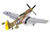 Level 2 Model Kit North American P 51D Mustang Fighter Aircraft with 2 Scheme Options 1/48 Plastic Model Kit Airfix A05131A