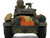 M24 Chaffee Light Tank Tiger Face 79th Tank Btn Han River South Korea 1950 United States Army Armoured Fighting Vehicle Series 1/32 Diecast Model Forces of Valor FOV-801002B
