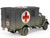 Opel Blitz Kfz 305 Ambulance Gray Weathered German Army Armoured Fighting Vehicle Series 1/32 Diecast Model Forces of Valor FOV-801101B