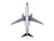 Boeing 777 800 Commercial Aircraft American Airlines N803NN Gray with Blue and Red Tail Snap Fit 1/130 Plastic Model Skymarks SKR759