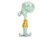 Set of 4 Diecast Figures SpongeBob SquarePants 1999 Current TV Series Metalfigs Series Diecast Models Jada 35302