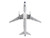 Airbus A320 Commercial Aircraft with Landing Gear Avianca Colombia N284AV White and Gray with Blue Stripes Snap Fit 1/150 Plastic Model Skymarks SKR1033