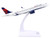Airbus A220 300 Commercial Aircraft Delta Air Lines N301DU White with Red and Blue Tail Snap Fit 1/200 Plastic Model Skymarks SKR1091