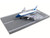 Boeing VC 25 Aircraft White and Blue United States Air Force One with Runway Section Diecast Model Airplane Runway24 RW015