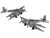 Level 2 Model Kit Messerschmitt Me410A 1 U2 & U4 Fighter Bomber Aircraft with 2 Scheme Options 1/72 Plastic Model Kit Airfix A04066