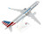 Airbus A321 Commercial Aircraft American Airlines Medal of Honor N167AN Gray with Red and Blue Tail Snap Fit 1/150 Plastic Model Skymarks SKR1114