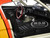 1966 Ford Mustang Fastback 2+2 Off White and Black with Red and Yellow Stripes Hurst Shifters Limited Edition to 6000 pieces Worldwide 1/24 Diecast Model Car M2 Machines 40300-114A