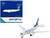 Boeing 737 600 Commercial Aircraft Westjet Airlines C GWSL White with Blue Tail 1/400 Diecast Model Airplane GeminiJets GJ2259