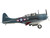 Douglas SBD 5 Dauntless Bomber Aircraft VB 16 USS Lexington 1943 United States Navy Premium Collection 1/32 Diecast Model Hobby Master HA0215