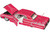 1964 Chevrolet Impala SS Lowrider Pink with Graphics and White Interior Lowriders Maisto Design Series 1/26 Diecast Model Car Maisto 32547PK