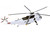 Westland Sea King HC 4 Helicopter White Livery 845 Naval Air Squadron United Nations Protection Force Bosnia Croatia 1995 British Royal Navy 1/72 Diecast Model Legion LEG-14008LC