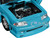 1989 Ford Mustang GT Blue with Black Hood Stripes Fast & Furious Series 1/24 Diecast Model Car Jada 34922