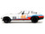 1966 Chevrolet Corvette #66 Racing Spirit White with Graphics Bigtime Muscle Series 1/24 Diecast Model Car Jada 35205
