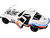 1966 Chevrolet Corvette #66 Racing Spirit White with Graphics Bigtime Muscle Series 1/24 Diecast Model Car Jada 35205